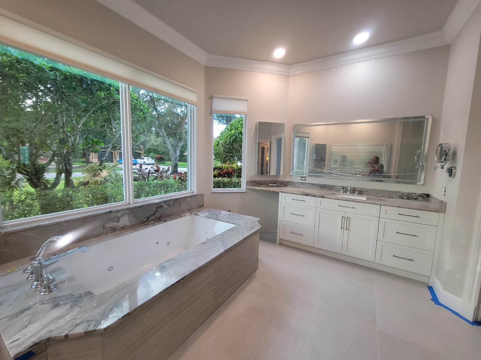 Exterior painting and finishes