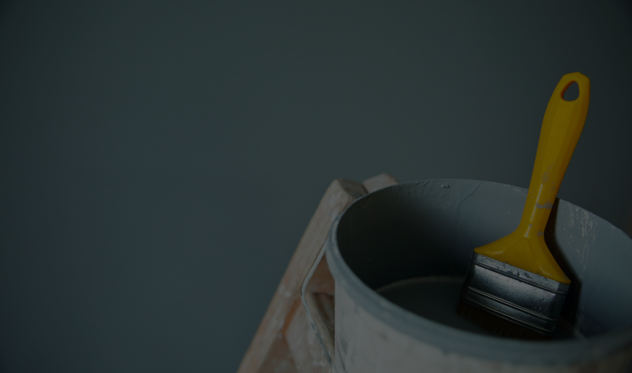 Fresh interior paint and finishes