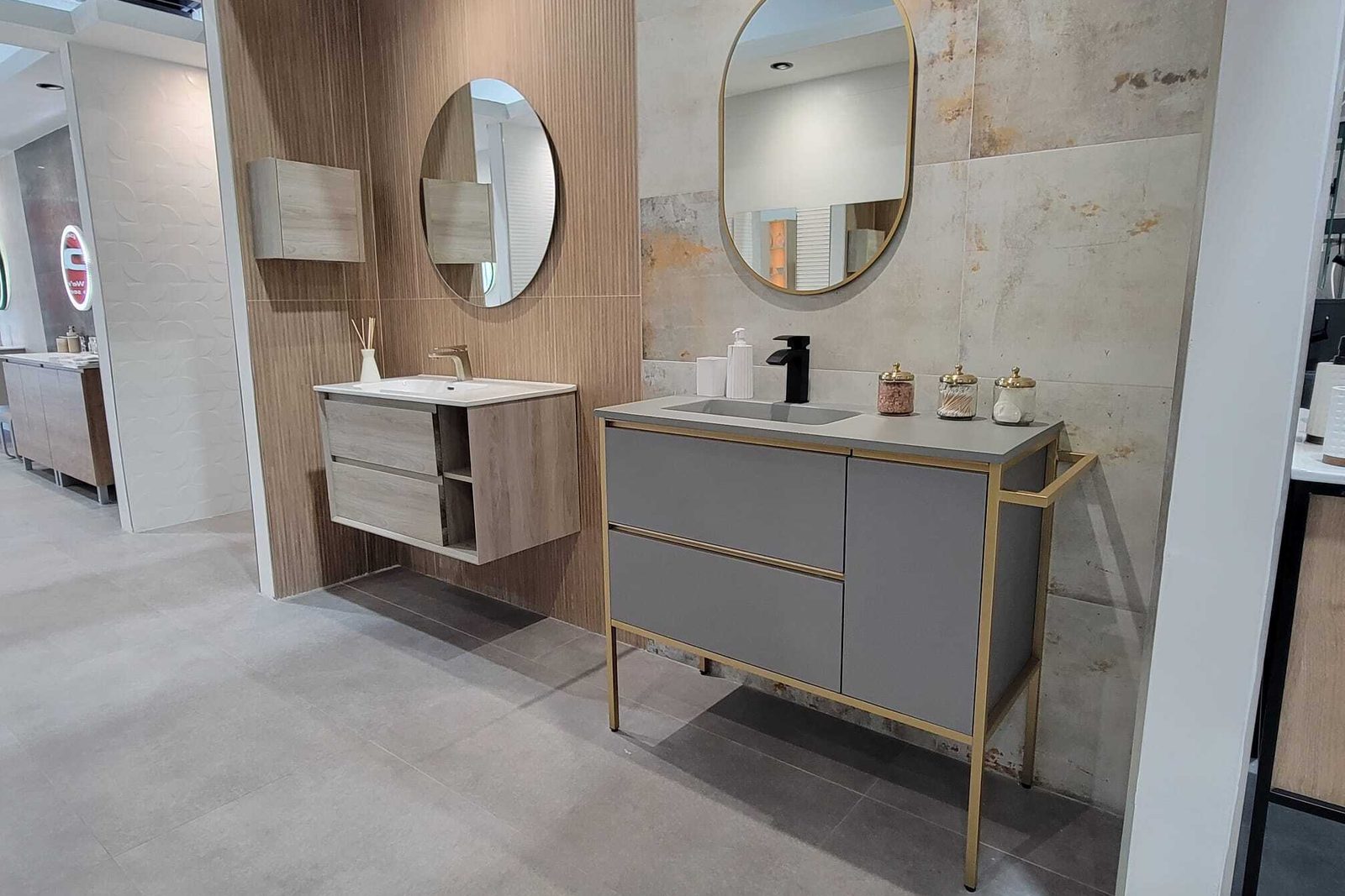 Double vanity remodel